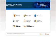 Tablet Screenshot of guarulhos.giap.com.br